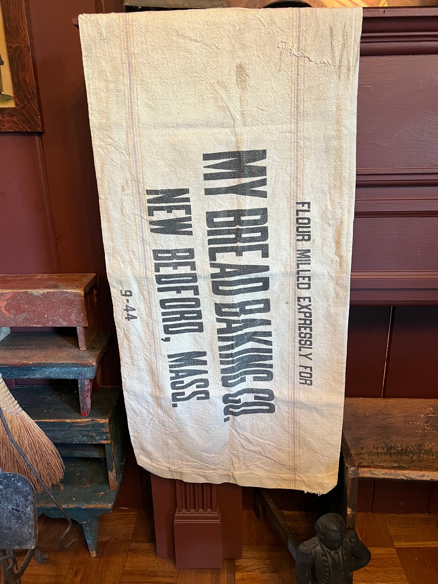 My Bread Baking Co. Flour Sack, New Bedford, Mass.