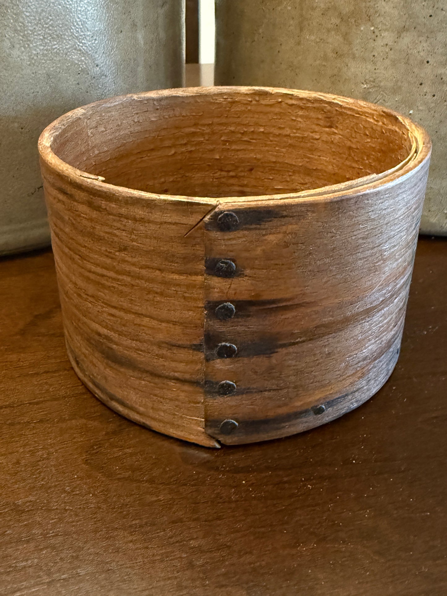 1 Qt. Frye & Son Wooden Dry Measure