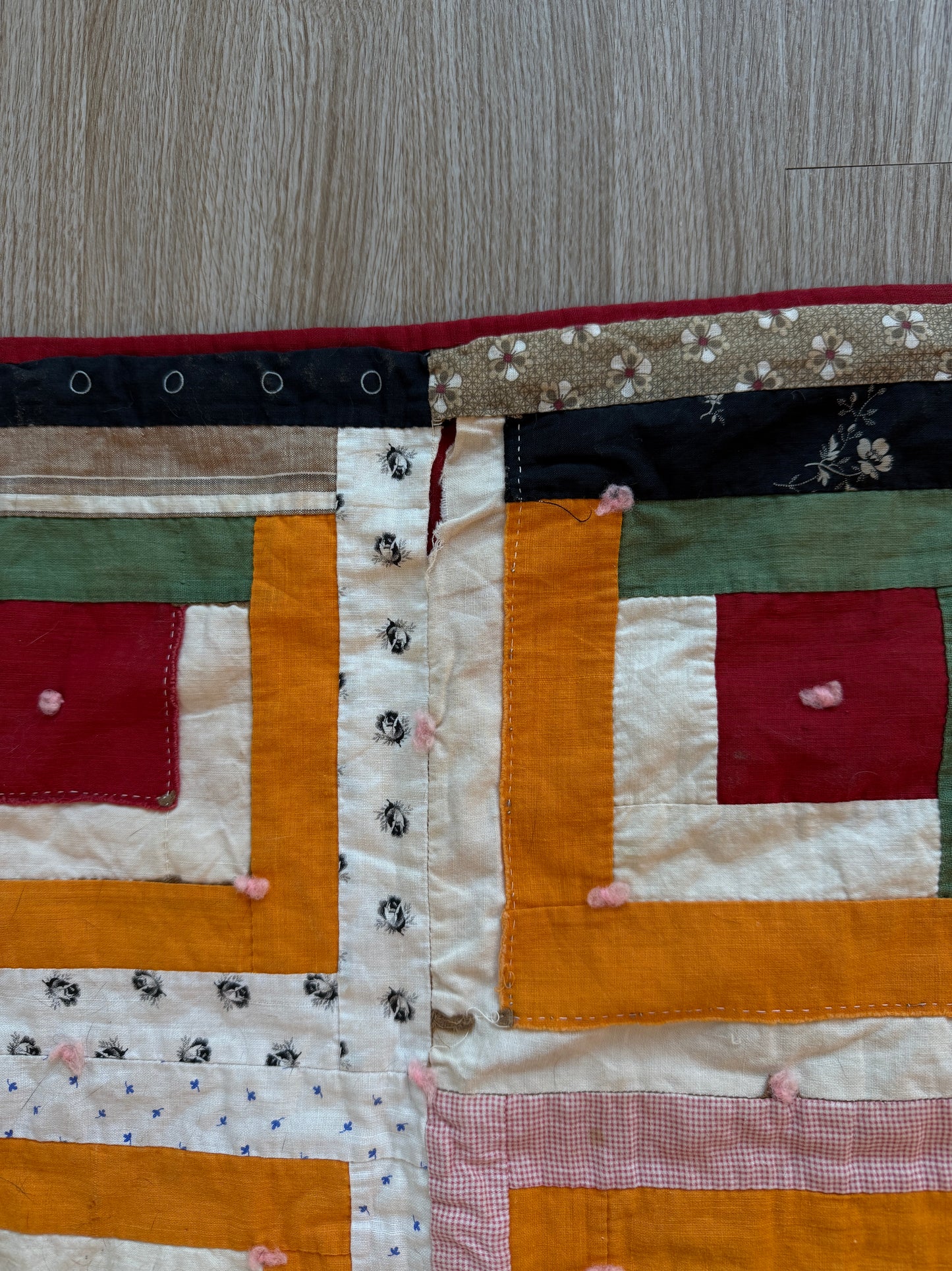 Antique Log Cabin Quilt