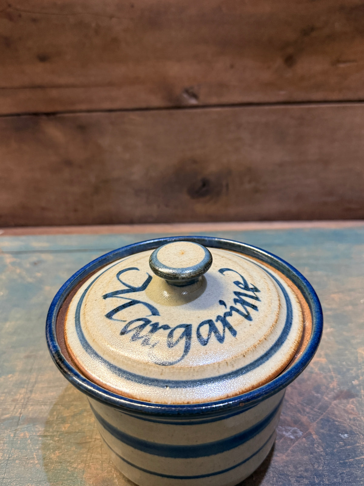 Phoenix Pottery Margarine Crock