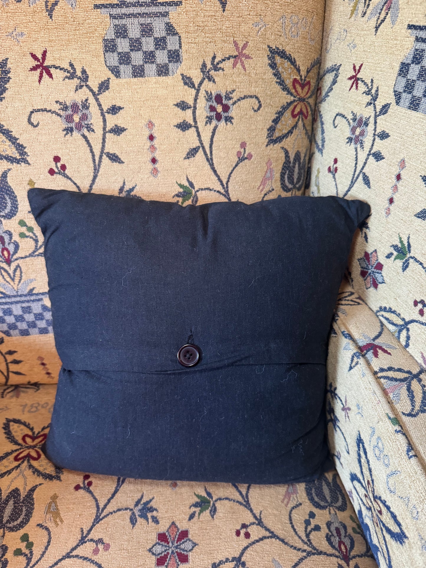 Appliqué House Pillow