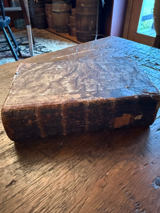 1761 Leather German Bible