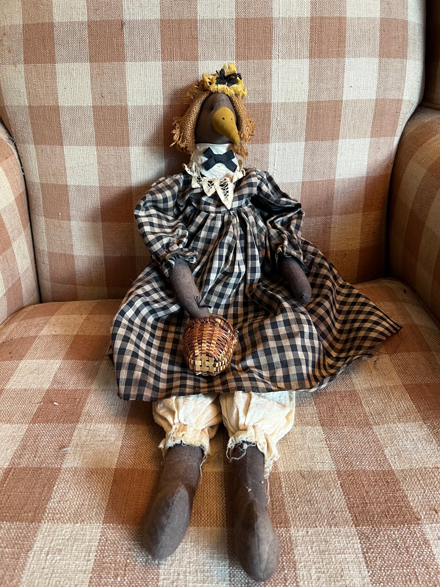 Primitive Crow Doll