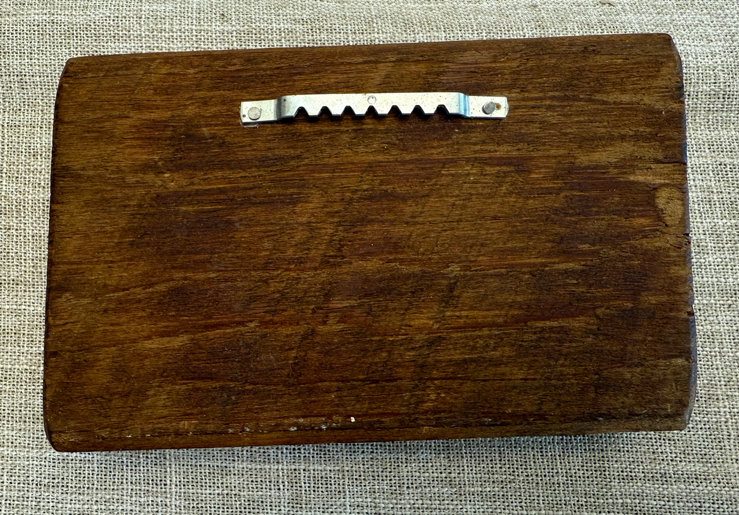 Early Hand-Carved Pig Mold