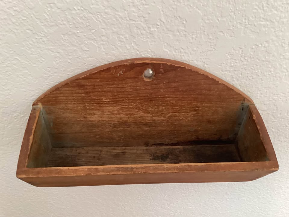 Late 1800s to Early 1900s Wall Box
