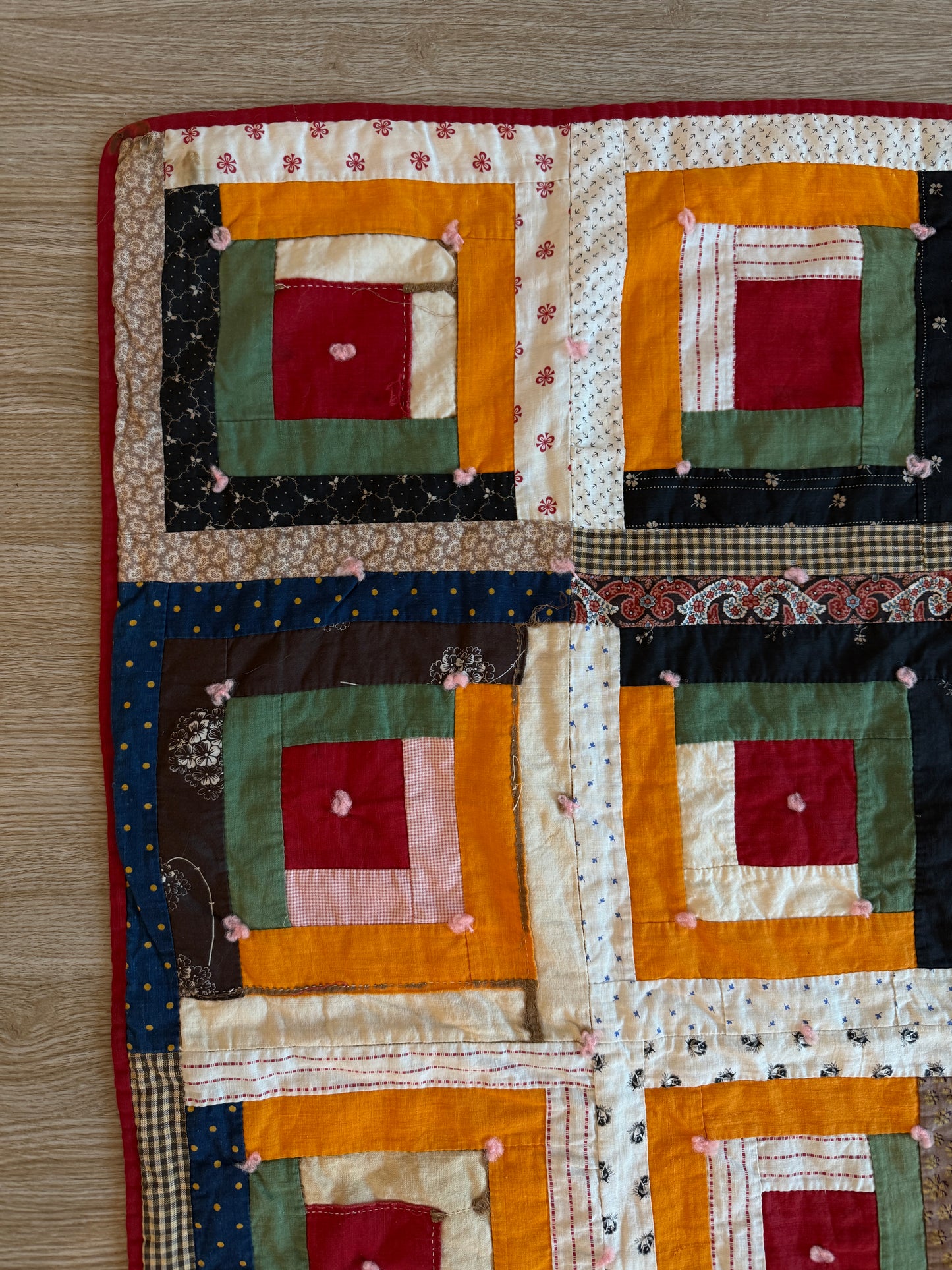 Antique Log Cabin Quilt