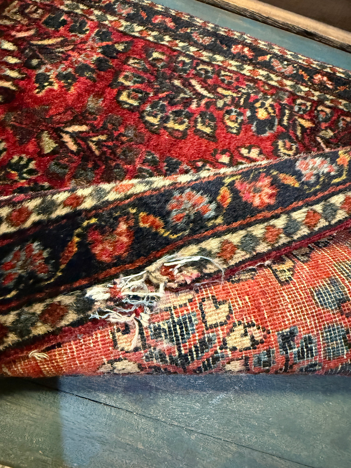 Oriental Rug - 29” x 21.5” (Estate of Mary Lou Stauffer)