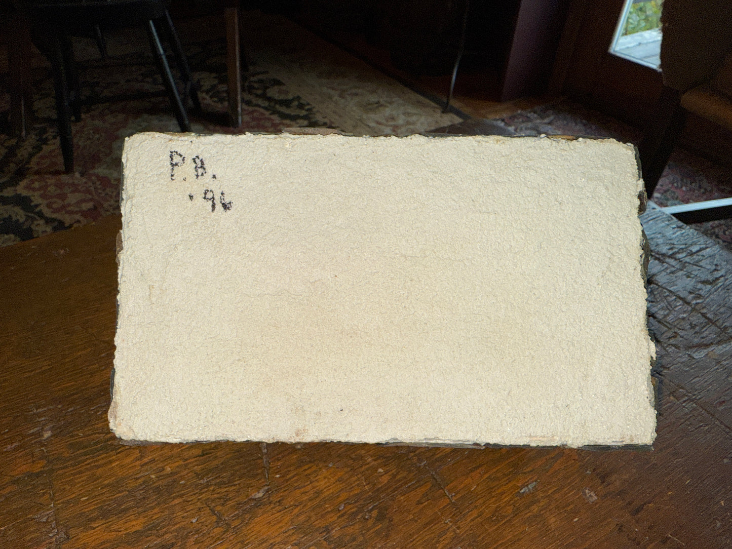 Handcrafted Folk Art Log Cabin