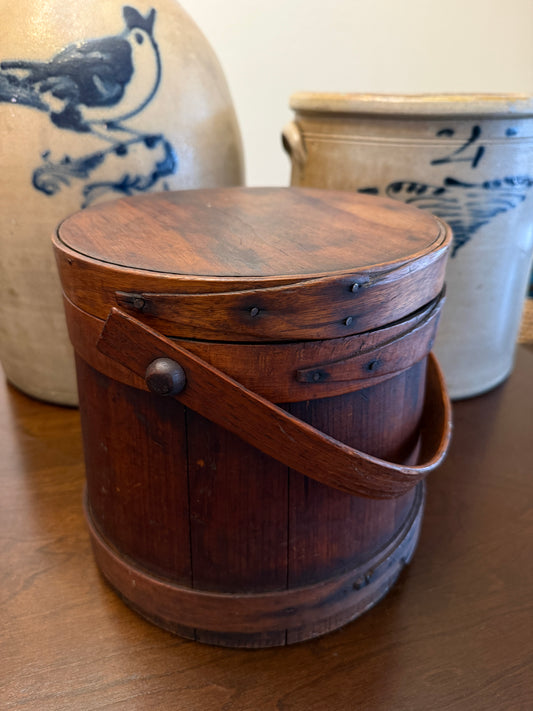 Mid to Late 19th C. Firkin ~ Beautiful Patina