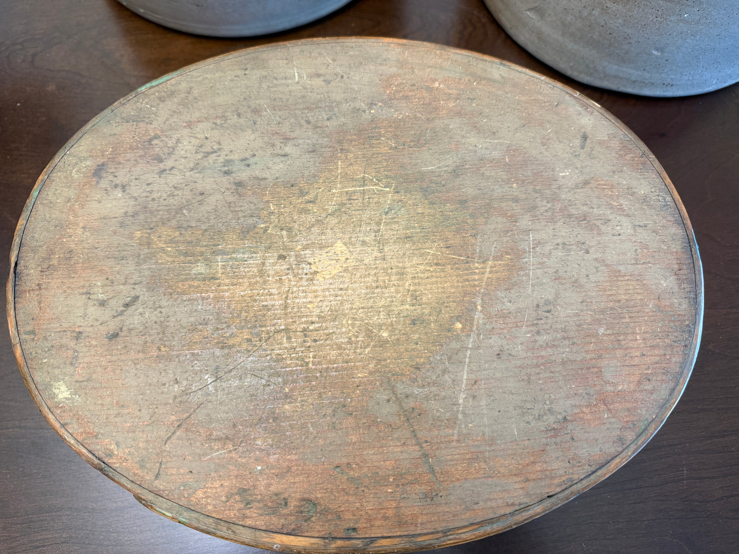 19th C. Oval Pantry Box