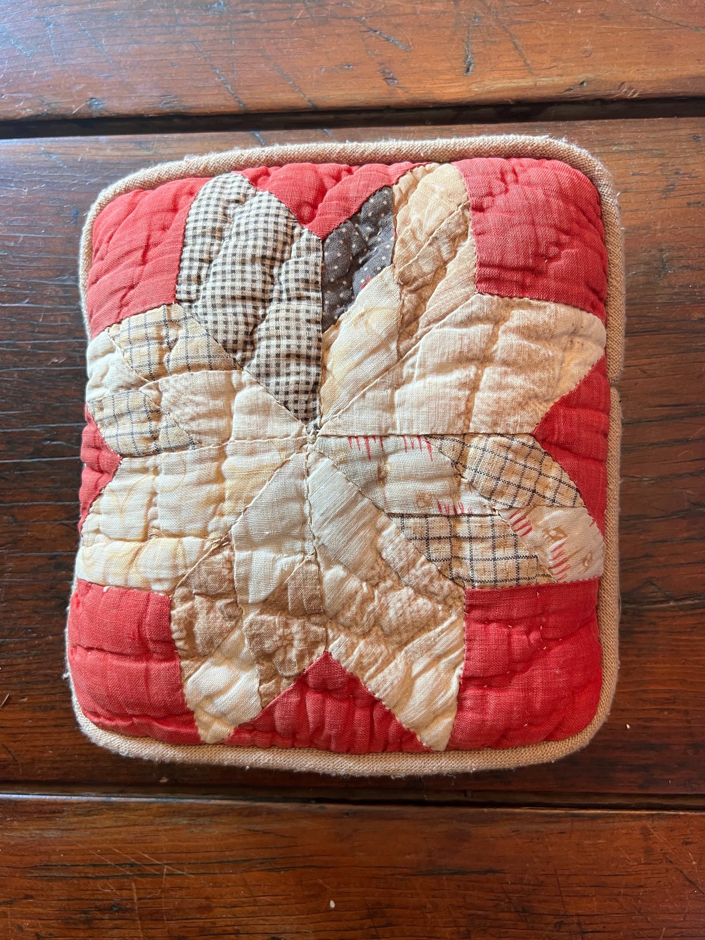 Small Early Quilted Pillow