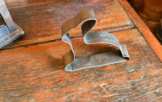 Early Large Tin Rabbit Cookie Cutter