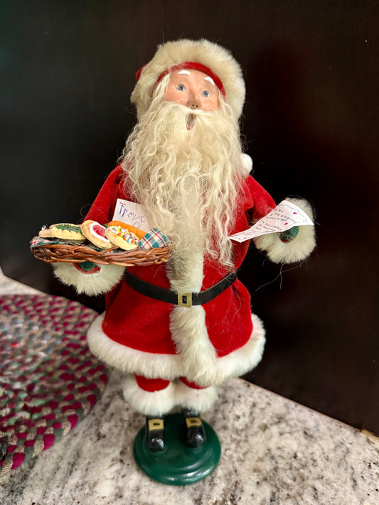 Byers’ Choice Santa with Treats