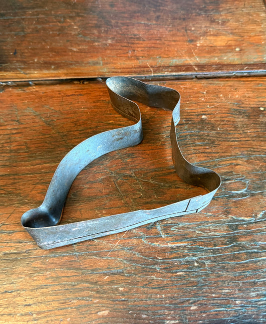 Early Large Tin Rabbit Cookie Cutter