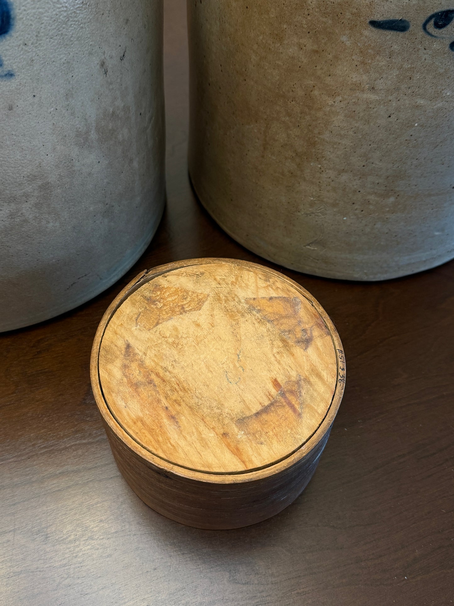 1 Qt. Frye & Son Wooden Dry Measure