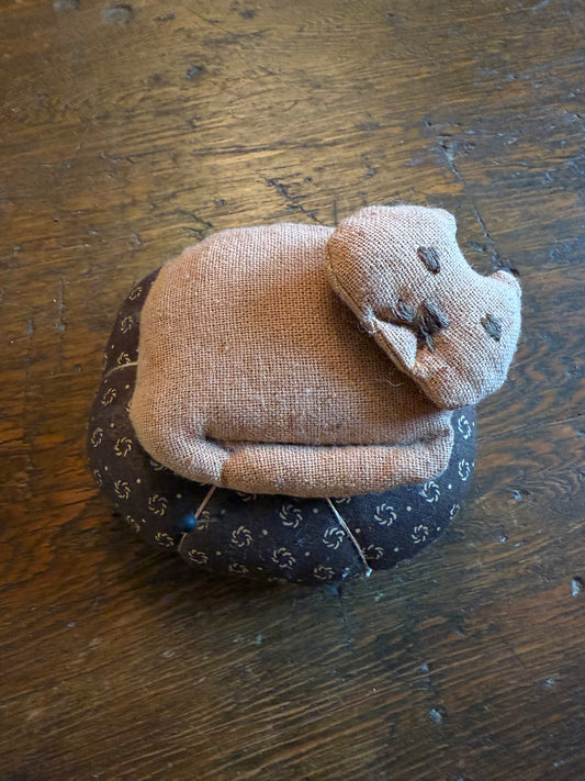 Napping Cat Pin Cushion