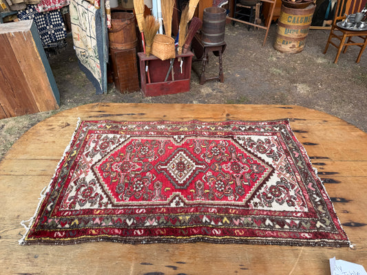 Oriental Rug - 28.5” x 45” (Estate of Mary Lou Stauffer)