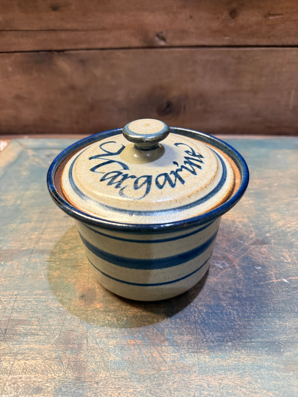 Phoenix Pottery Margarine Crock
