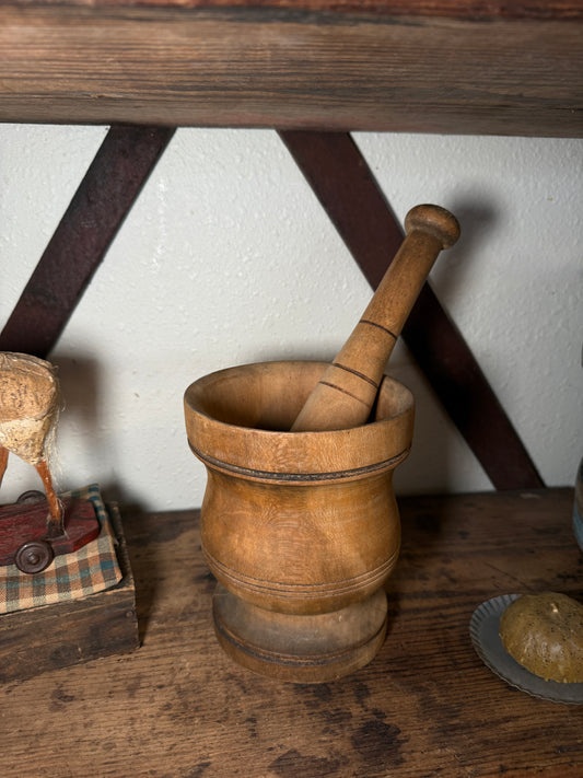 Early American Mortar and Pestle