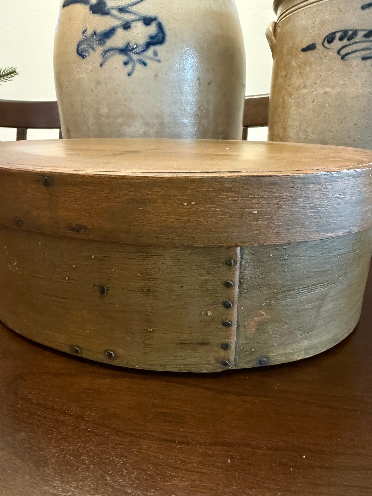 19th C. Oval Pantry Box