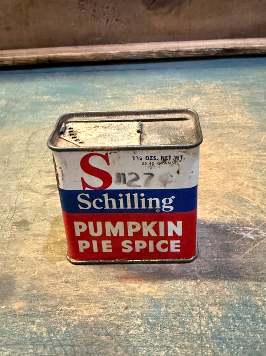 Schilling Pumpkin Pie Spice Tin