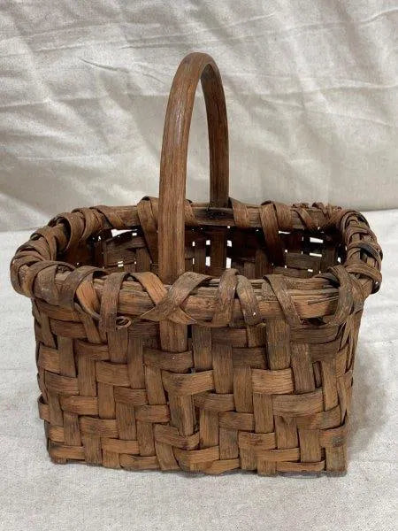Small Hand-Woven Split Oak Basket