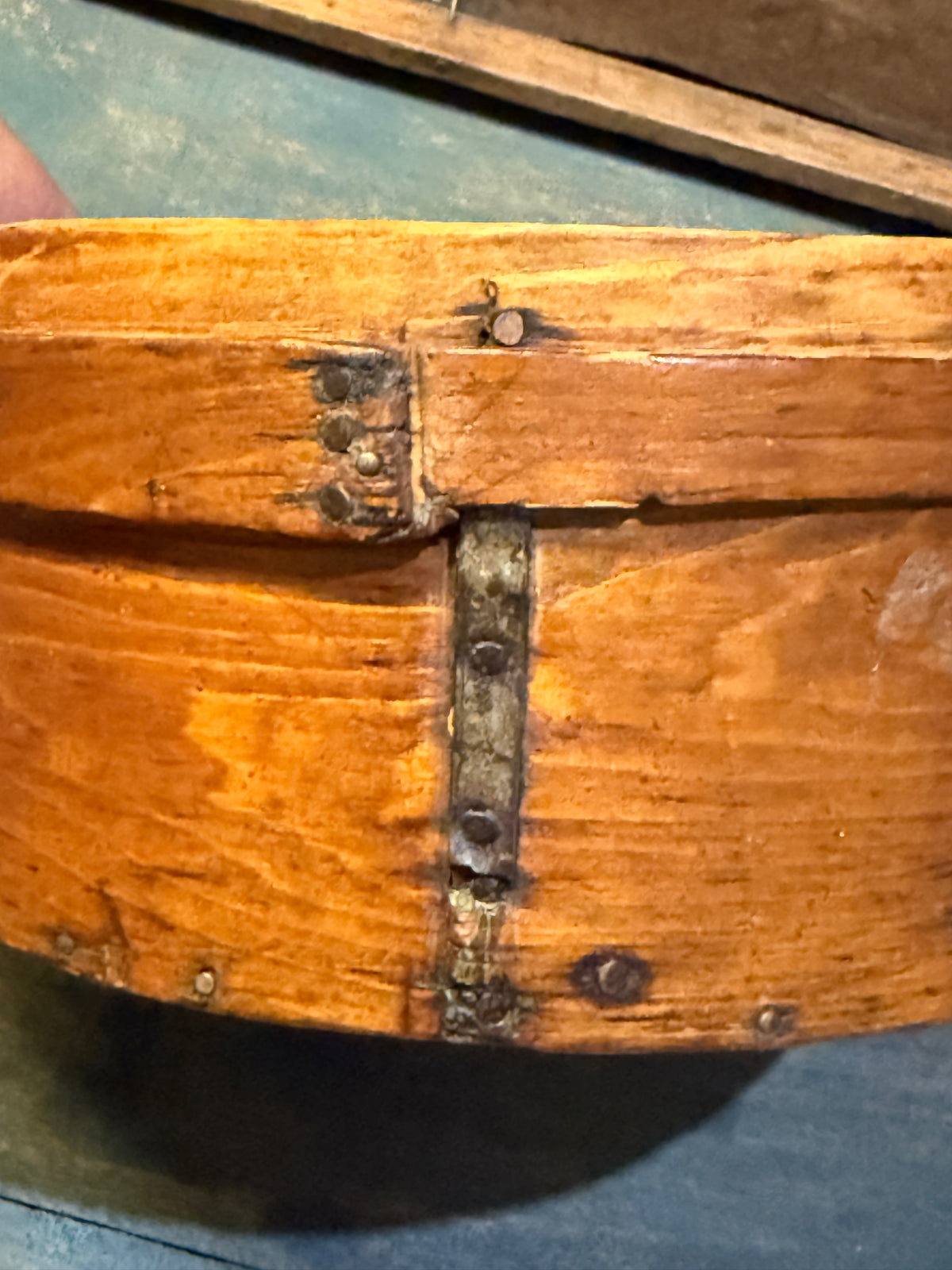 19th Century Bentwood Pantry Box - A