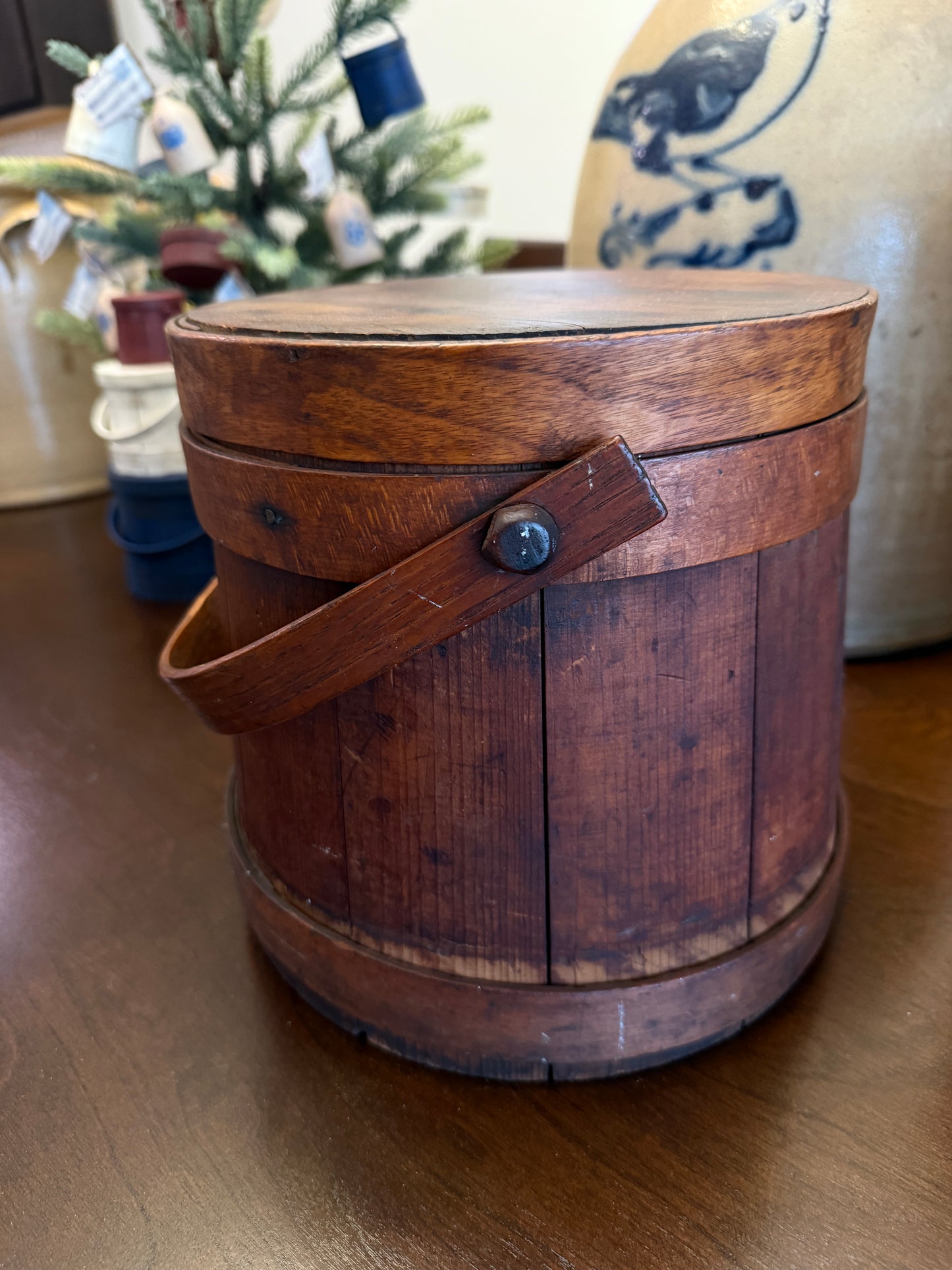 Mid to Late 19th C. Firkin ~ Beautiful Patina