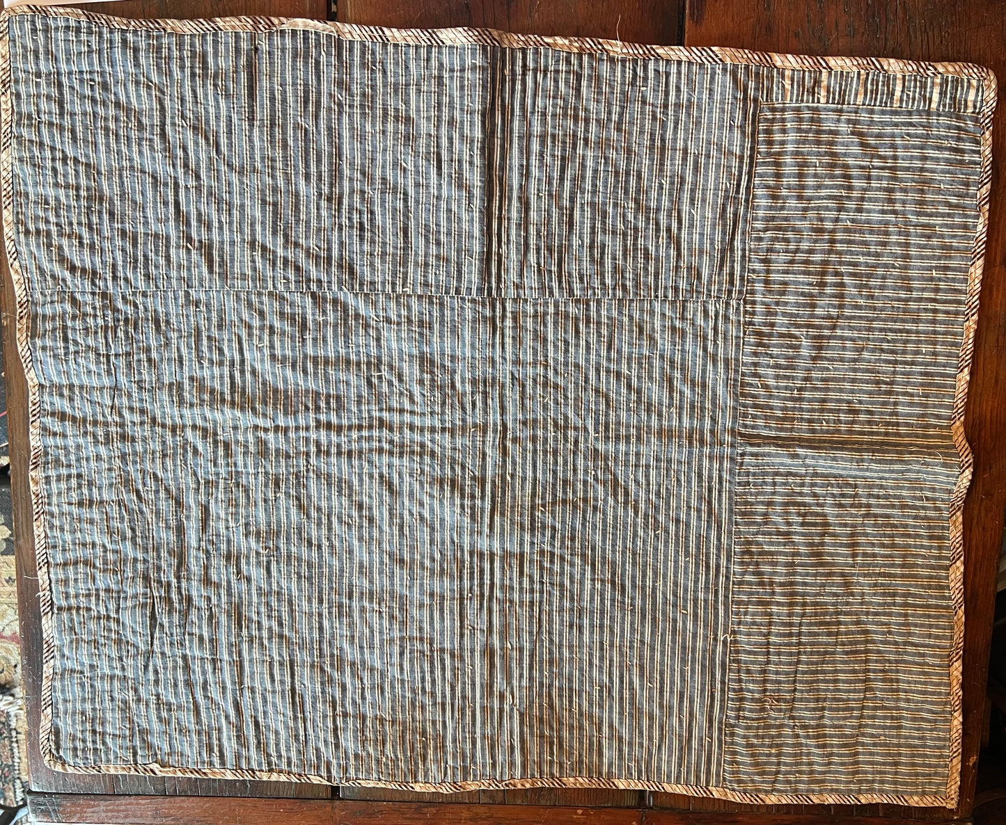 Red, White & Blue Crib Quilt ~ Late 1880s