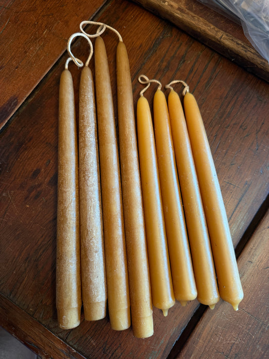 Mustard Hanging Candle Lot