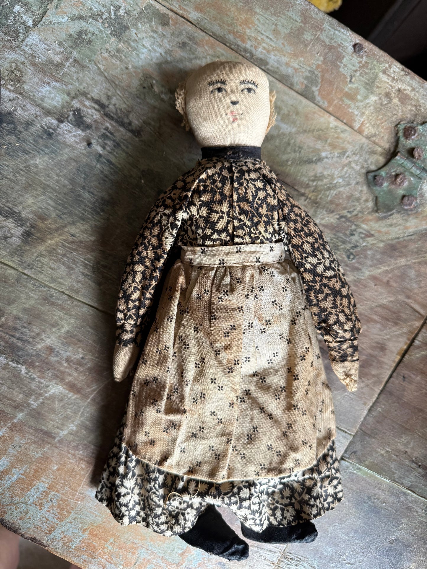 Late 1800s Handmade Doll