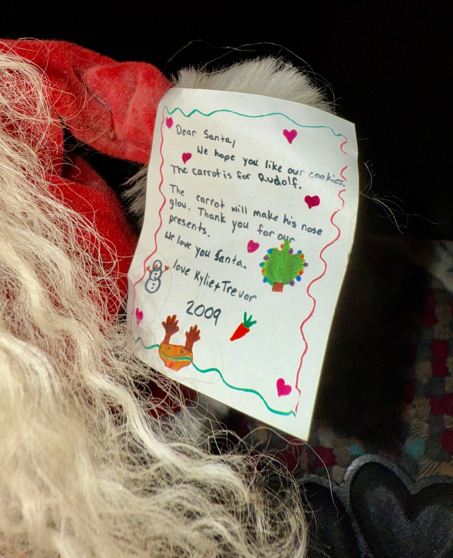 Byers’ Choice Santa with Treats