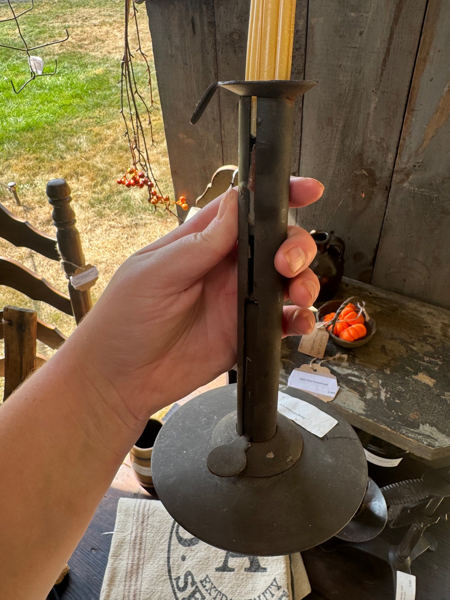 Hog Scraper Candlesticks (2 options)