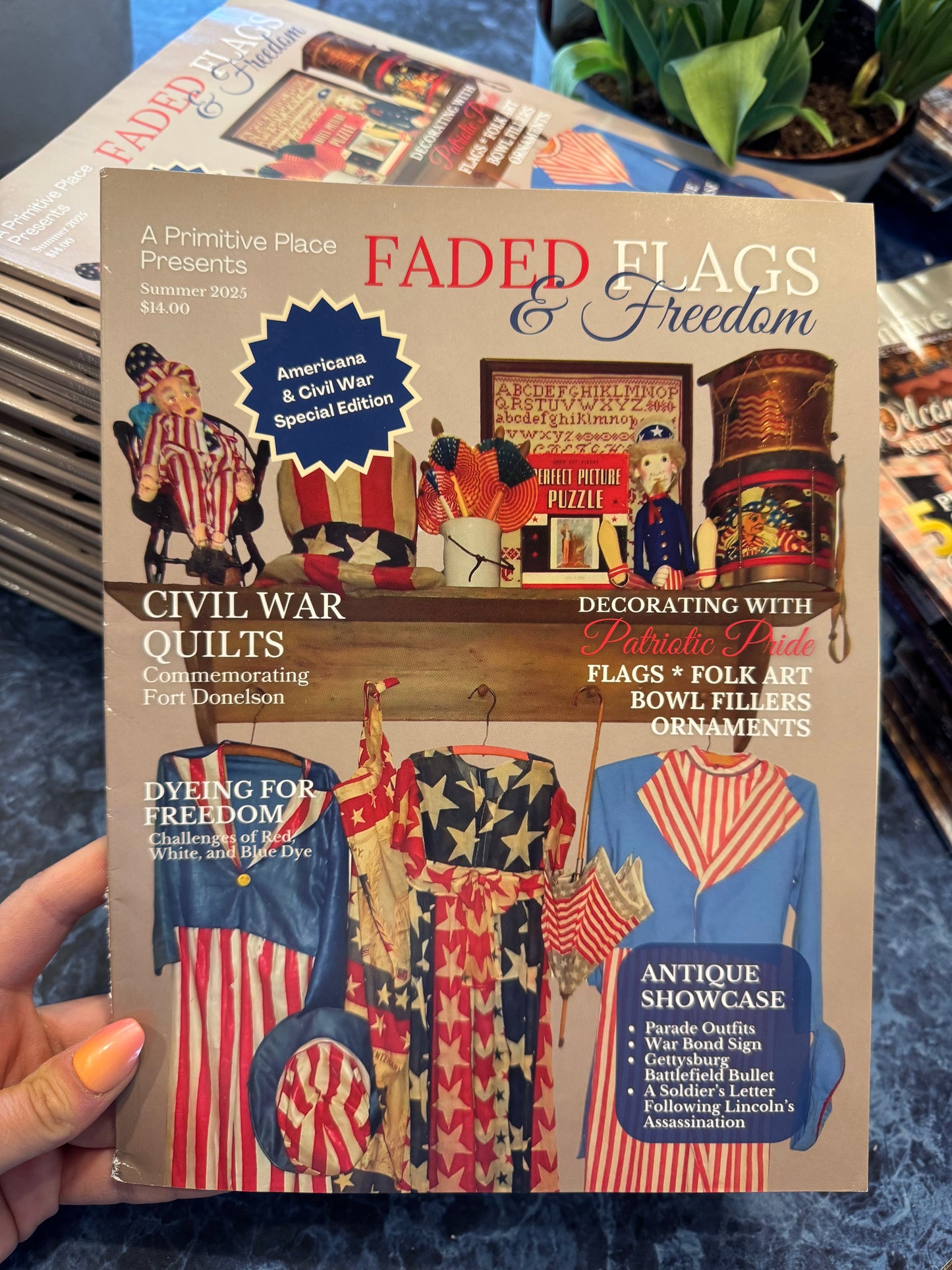 Bargain Bin: Special Edition Faded Flags and Freedom (slightly damaged, $5 + shipping)