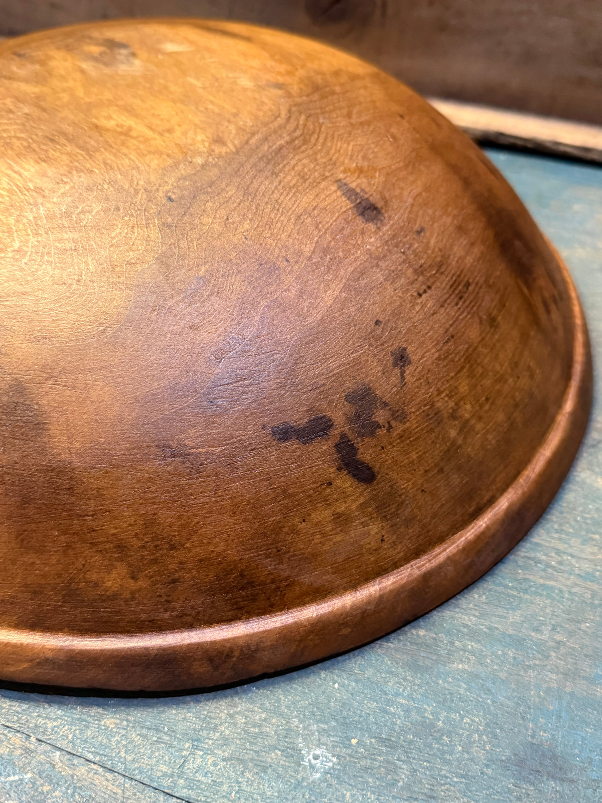 Early Wooden Bowl ~ 15” (B)