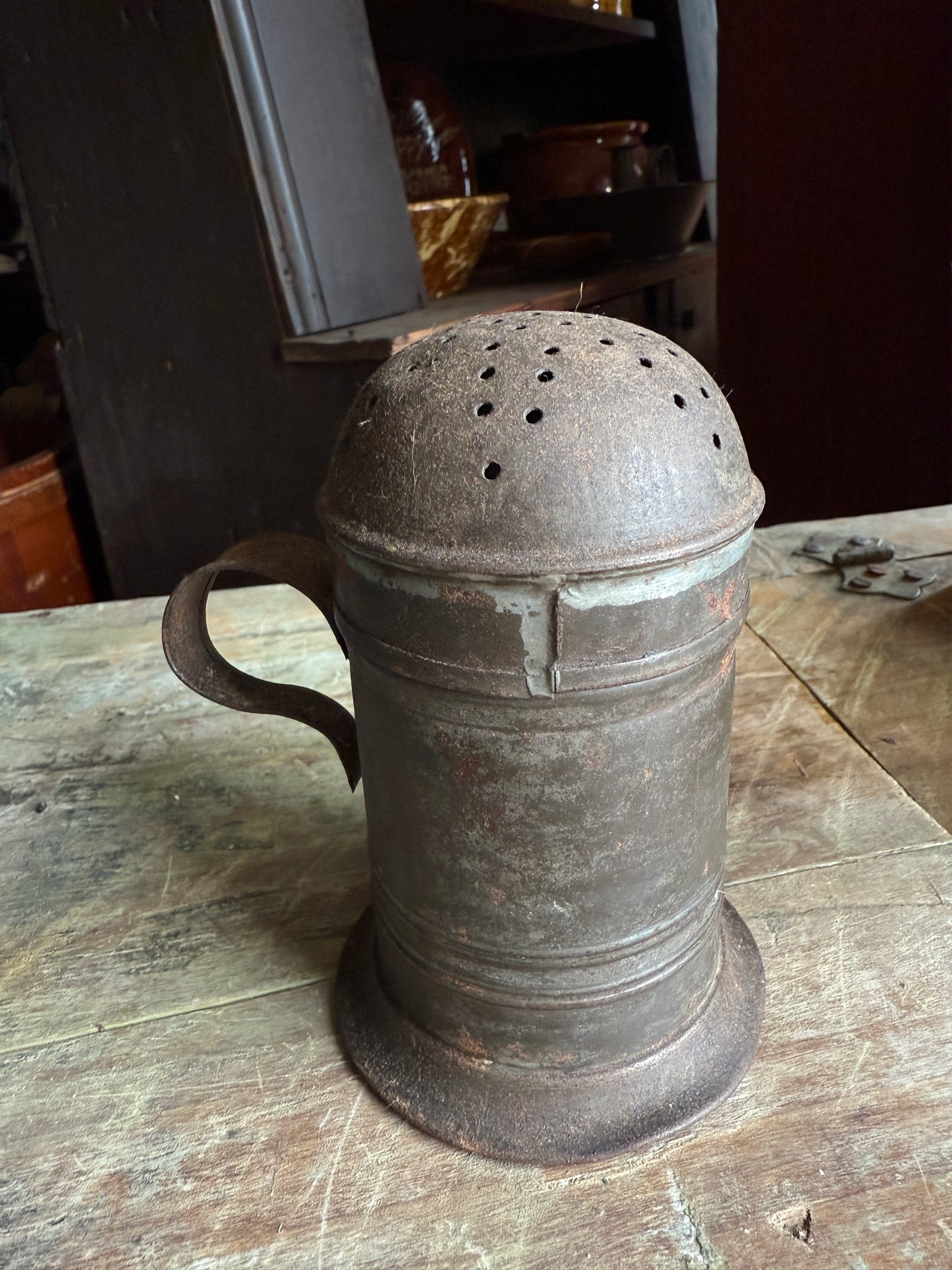 Early Tin Shaker