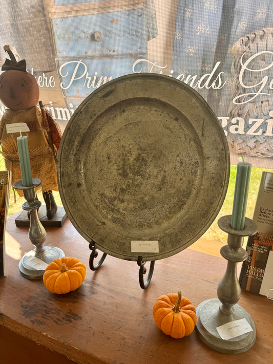 Antique Pewter Candlesticks (sold separately)