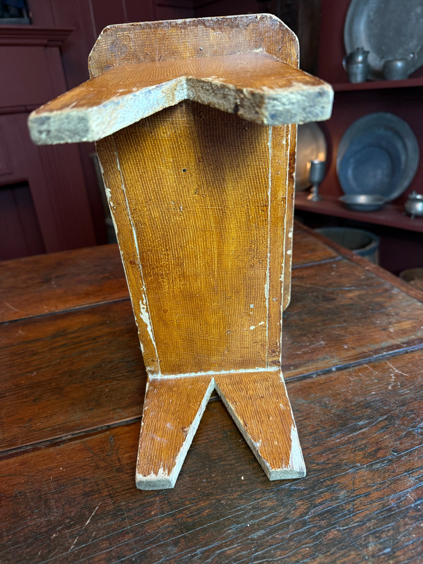 Late 1800s Flip-Top Cricket Stool/Chest