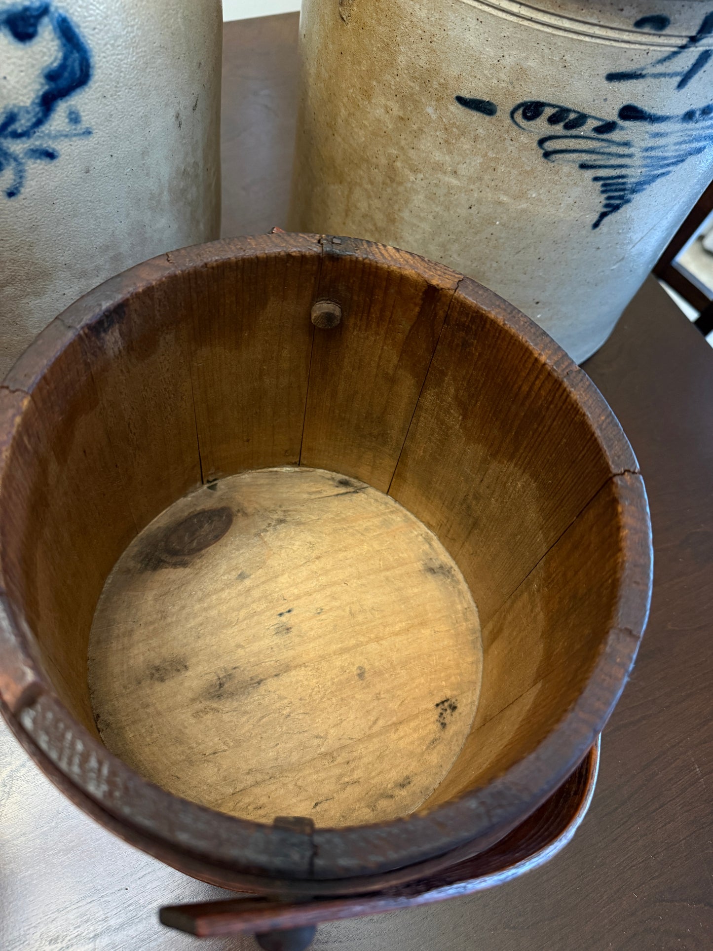 Mid to Late 19th C. Firkin ~ Beautiful Patina