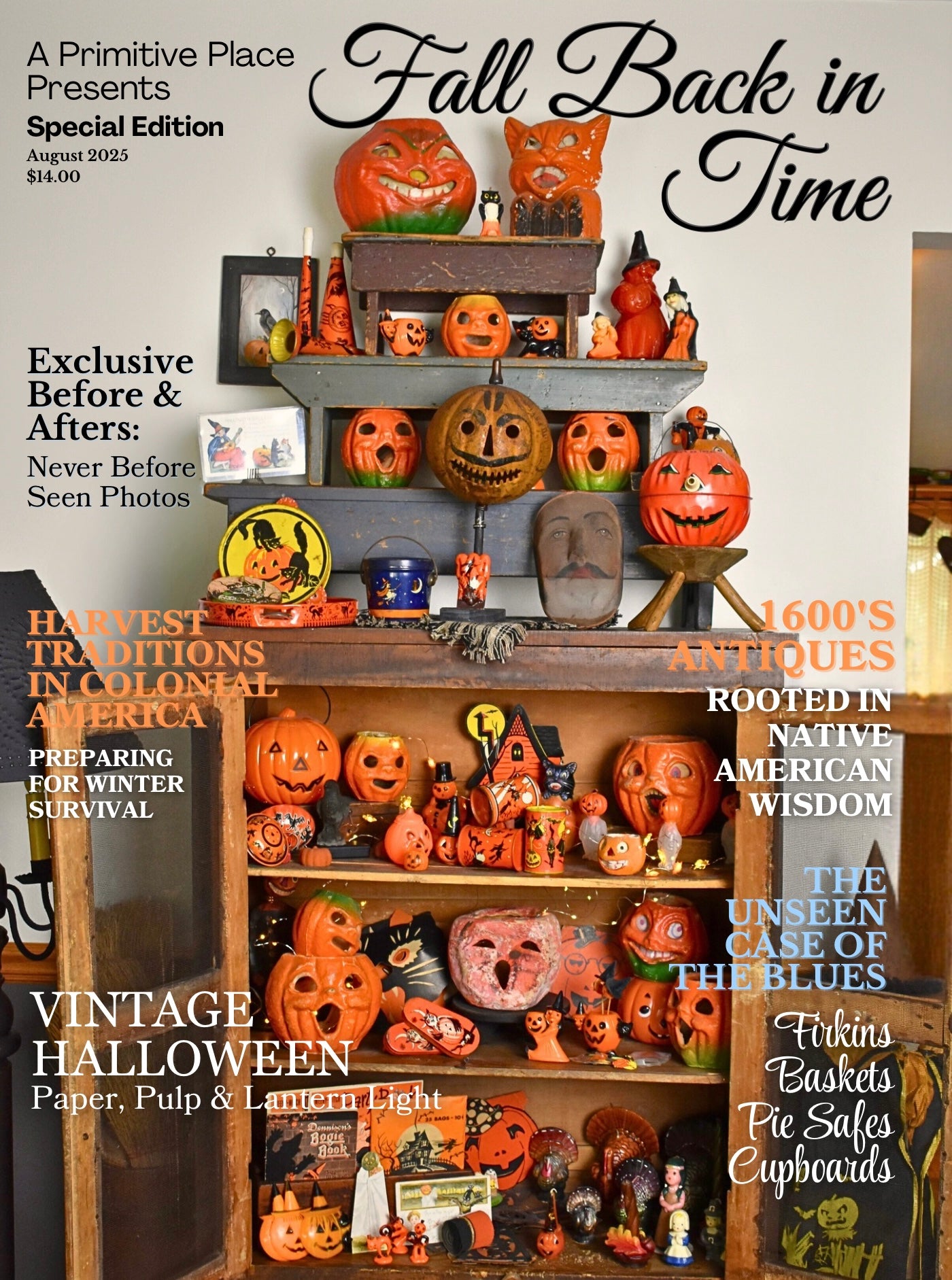 2025 Special Edition Bundle Pack (Includes A Primitive Christmas (2024), Through the Garden Gate, Faded Flags & Freedom, Fall Back in Time & Home for the Holidays) $ 60.00 for 5 issues (Save $10.00)