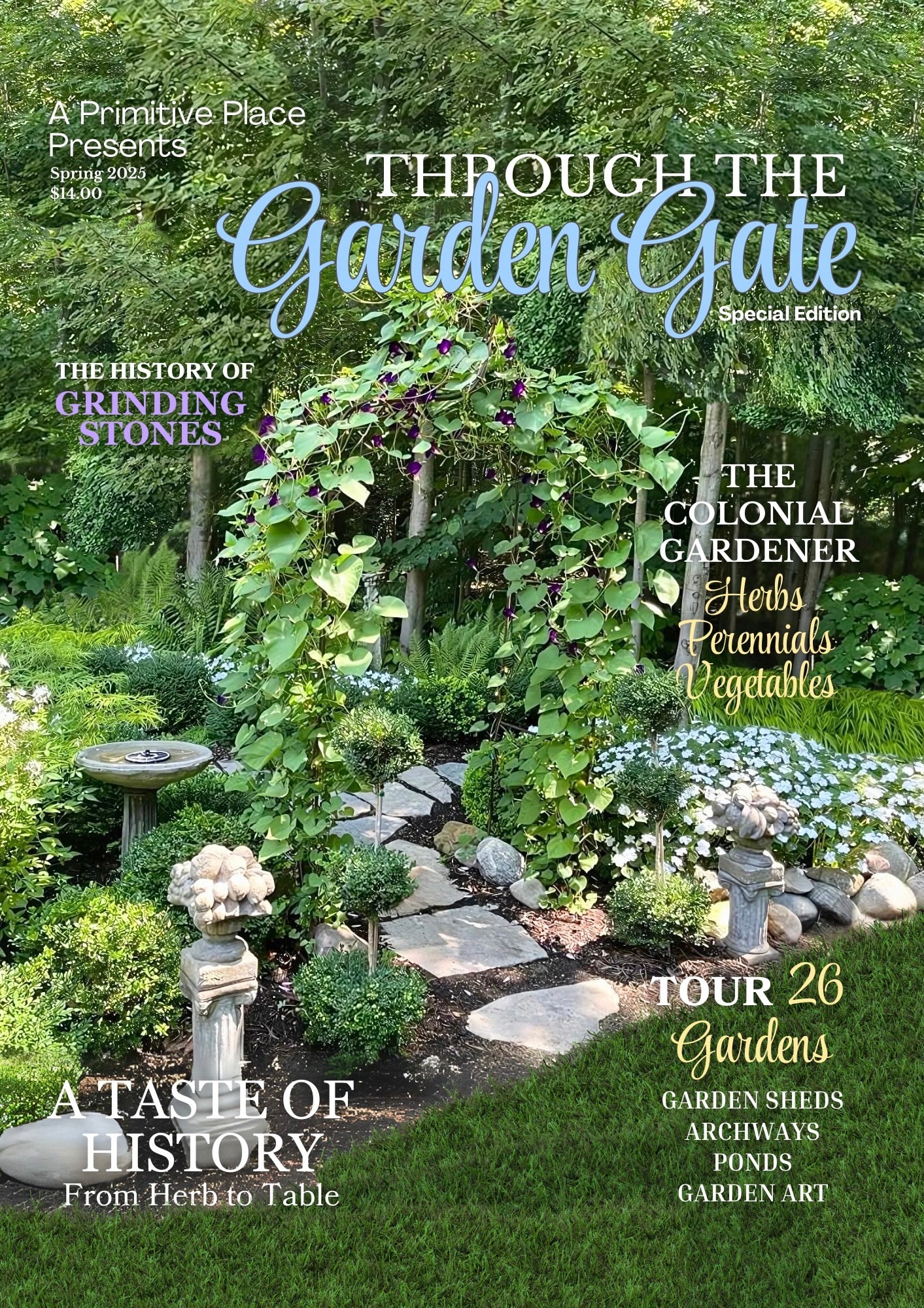 2025 Special Edition Bundle Pack (Includes A Primitive Christmas (2024), Through the Garden Gate, Faded Flags & Freedom, Fall Back in Time & Home for the Holidays) $ 60.00 for 5 issues (Save $10.00)