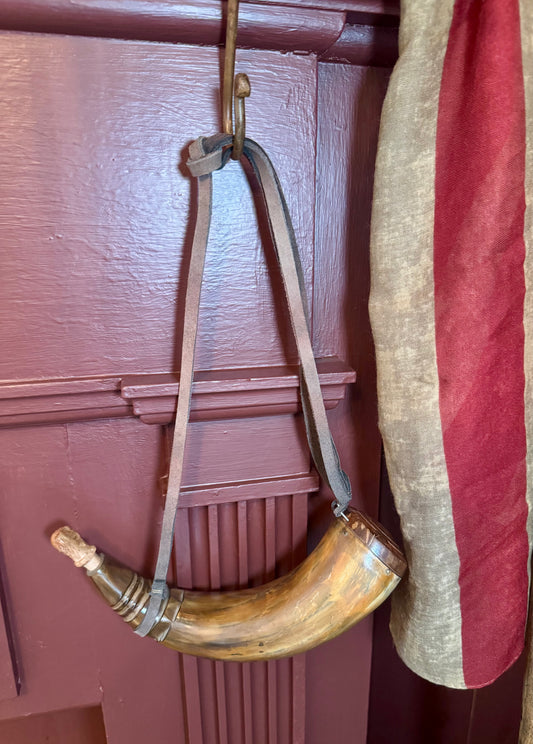 Reproduction Horn Powder Flask