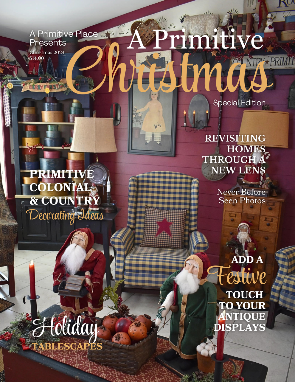 SPECIAL EDITION Issue: A Primitive Christmas (2024) Limited Quantity ...