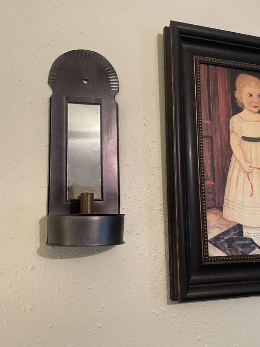 Colonial Mirrored Wall Sconce