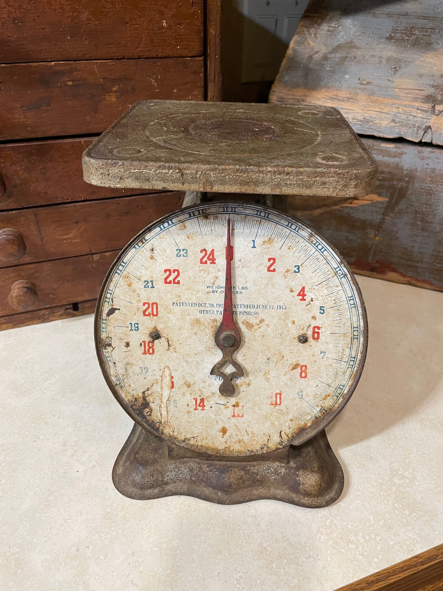 Farmhouse / Primitive Kitchen Scale