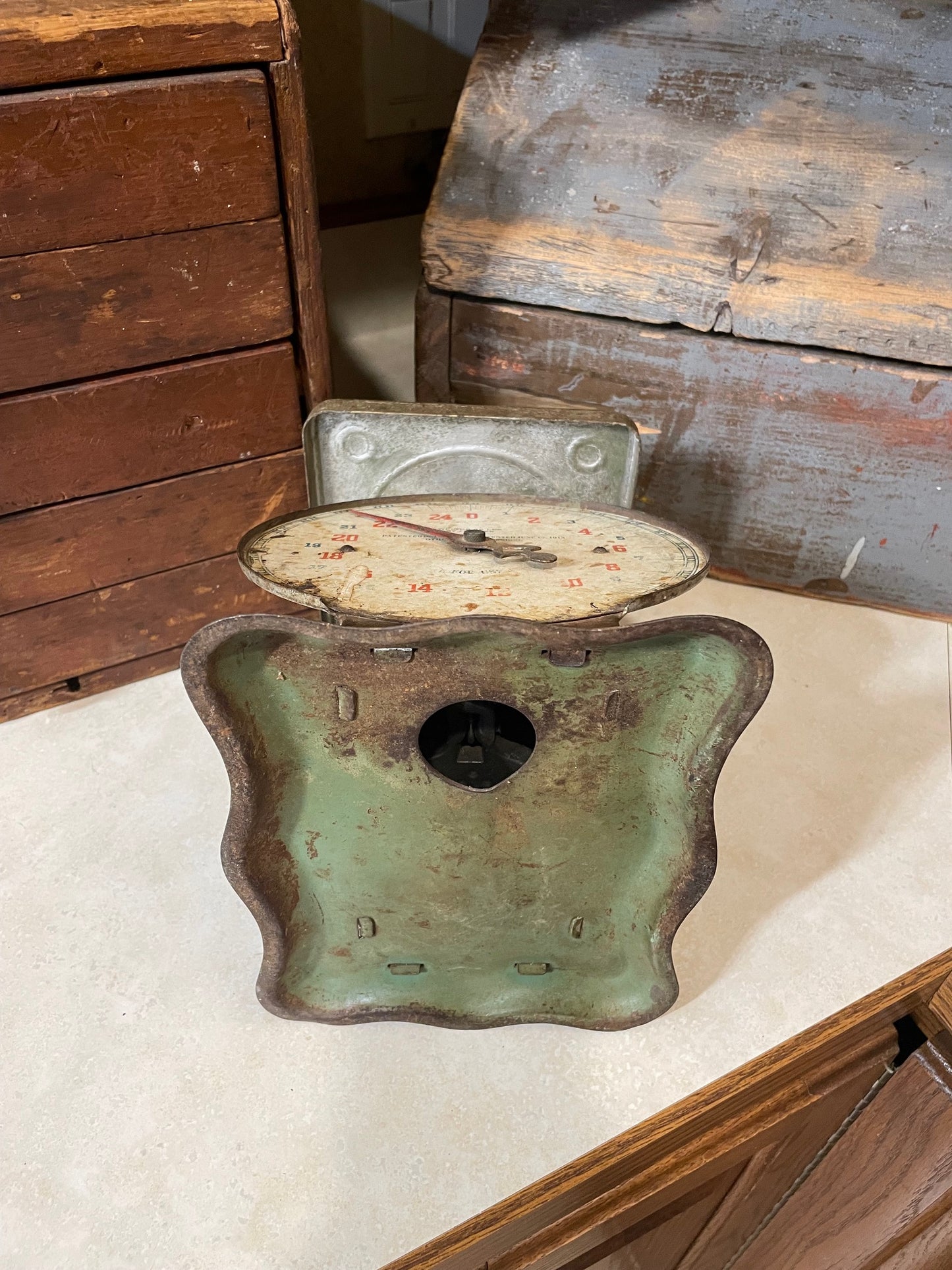 Farmhouse / Primitive Kitchen Scale