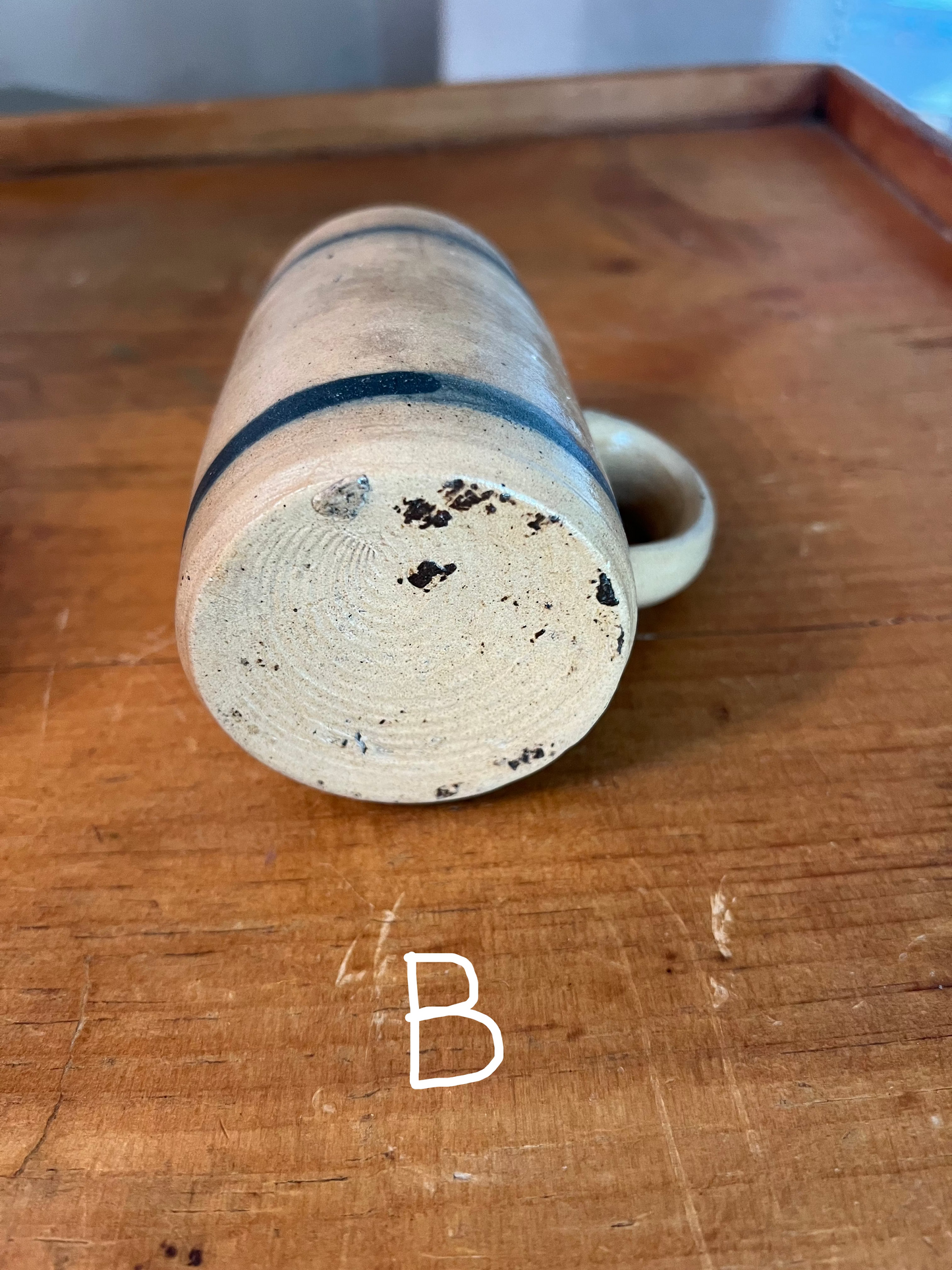 Stoneware Striped Tavern Mug (2 options)