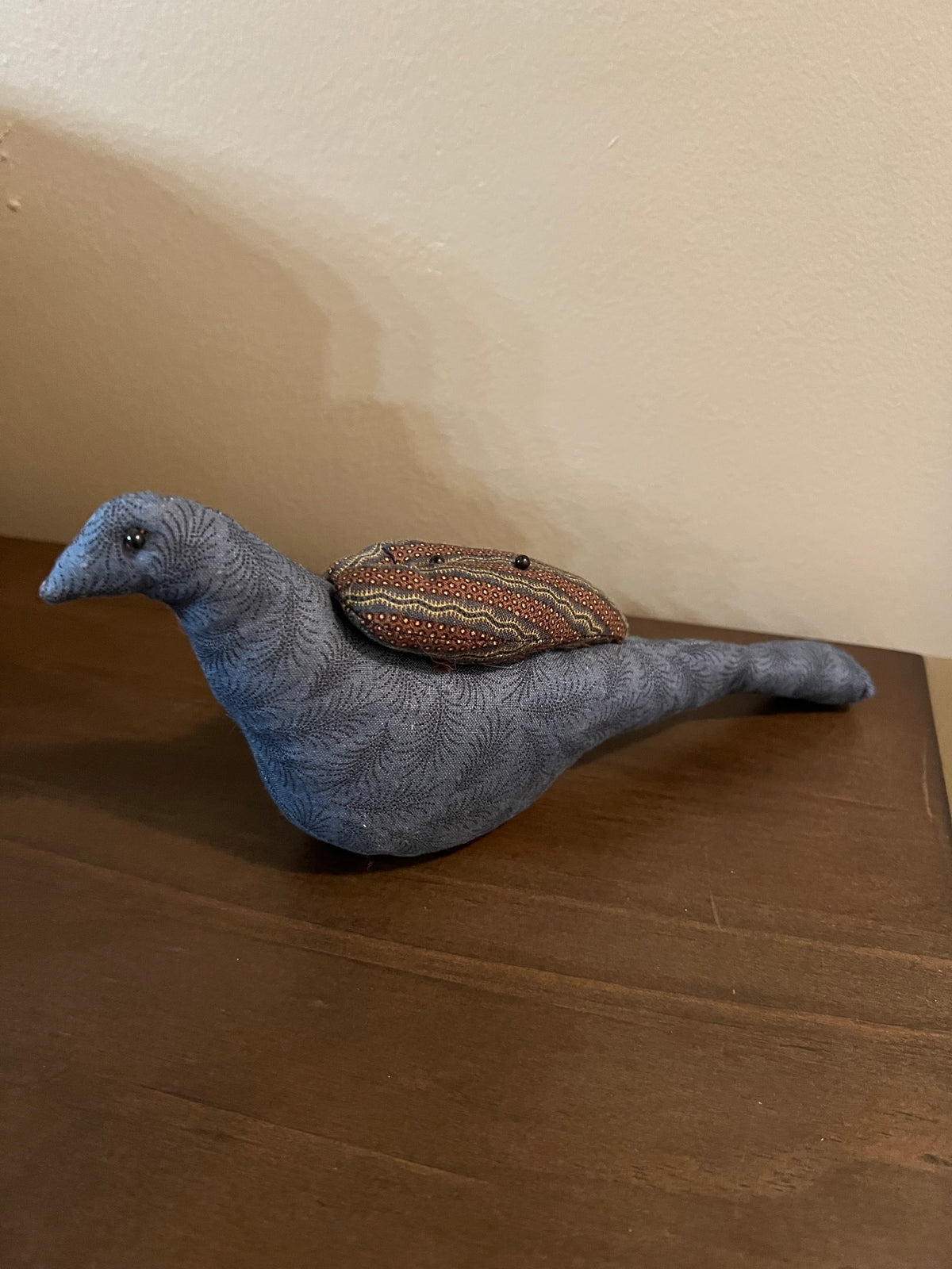 Blue Bird Pin Cushion