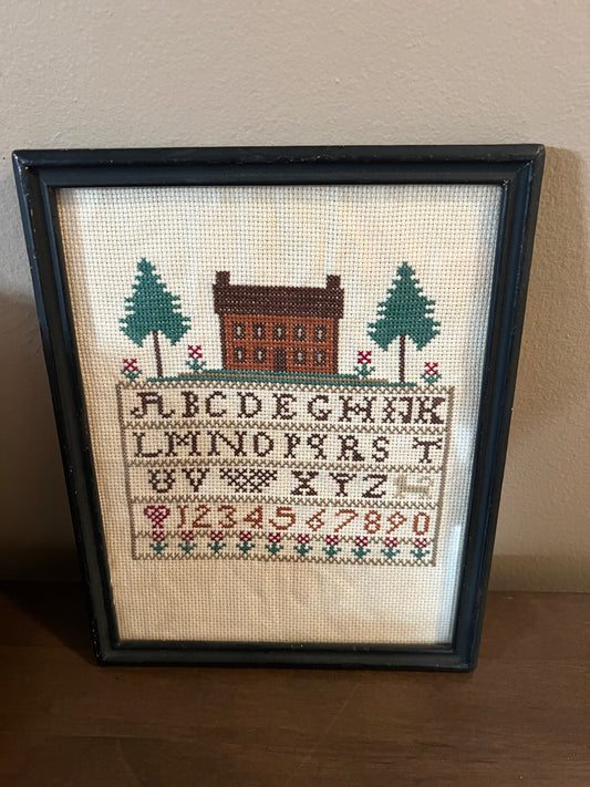 ABC Framed Sampler