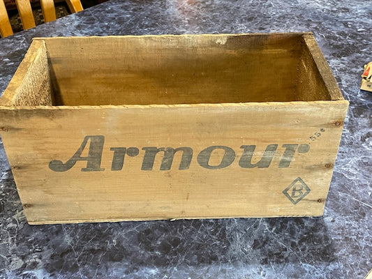 Armour Wooden Box